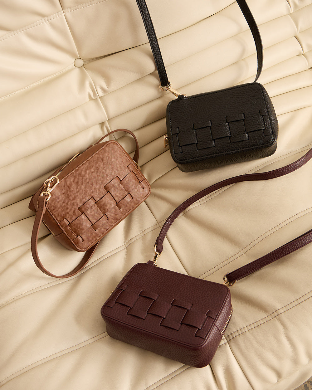 London Crossbody - Wine