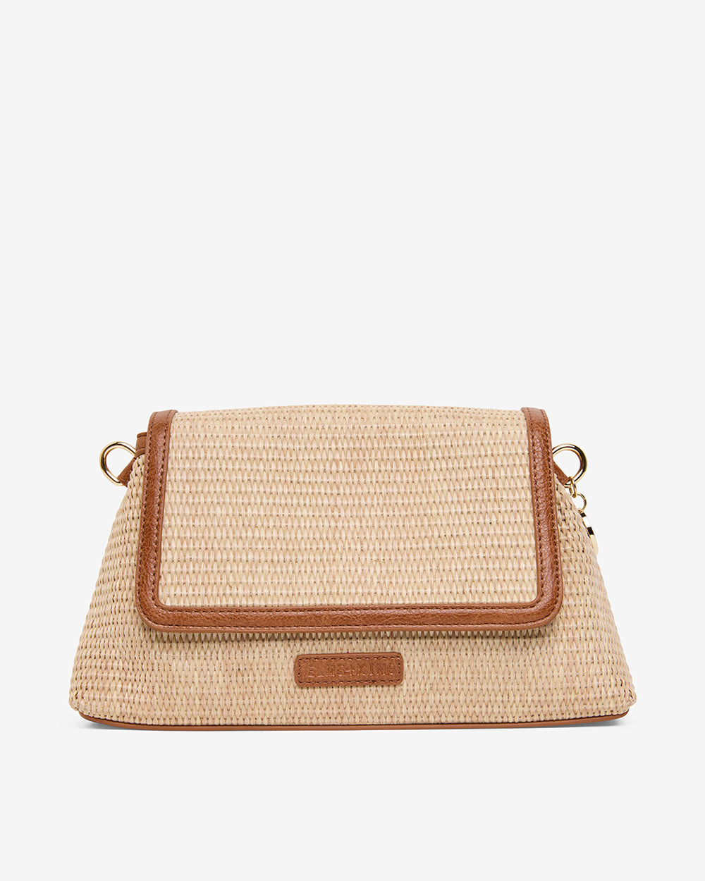 Lugano Crossbody - Tan Weave