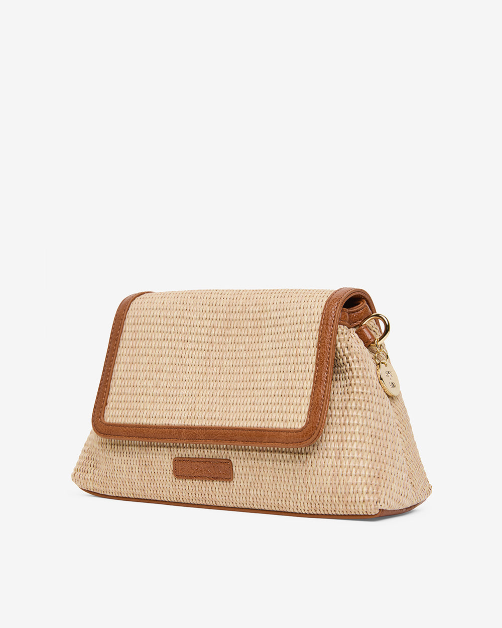 Lugano Crossbody - Tan Weave