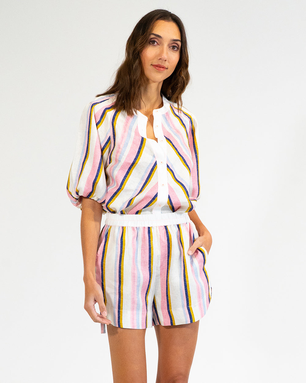 Miami Top - Catalina Stripe