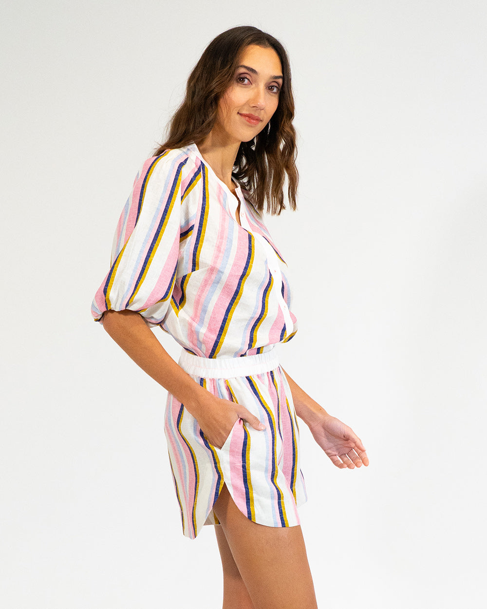 Miami Top - Catalina Stripe