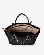 Michigan Tote - Black Neo Plait