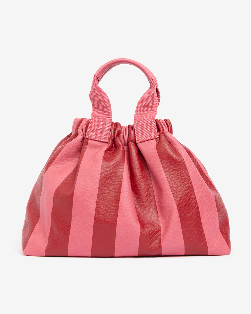 Montague Tote - Burgundy Stripe