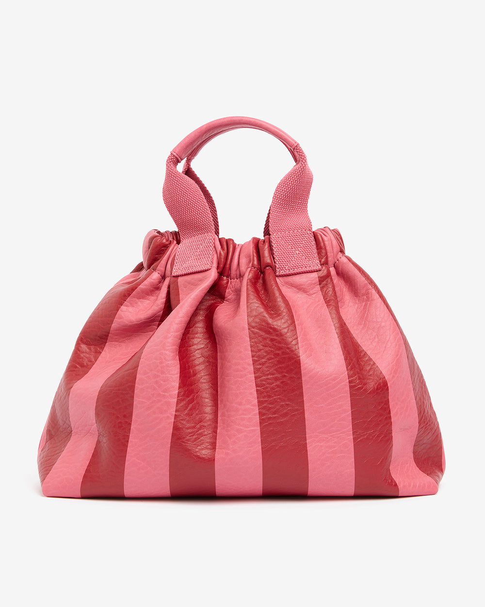 Montague Tote - Burgundy Stripe