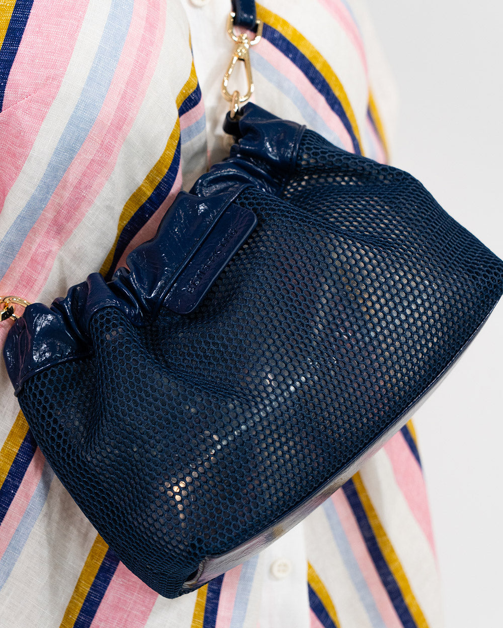 Monty Bag - Navy Mesh