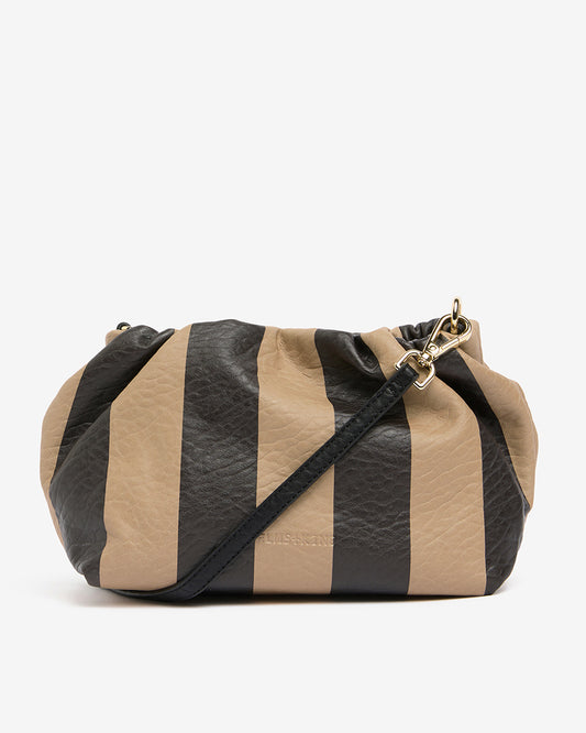 Monty Bag - Latte Stripe