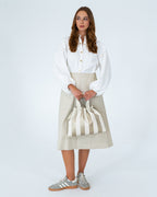 Montague Tote - Gold Stripe