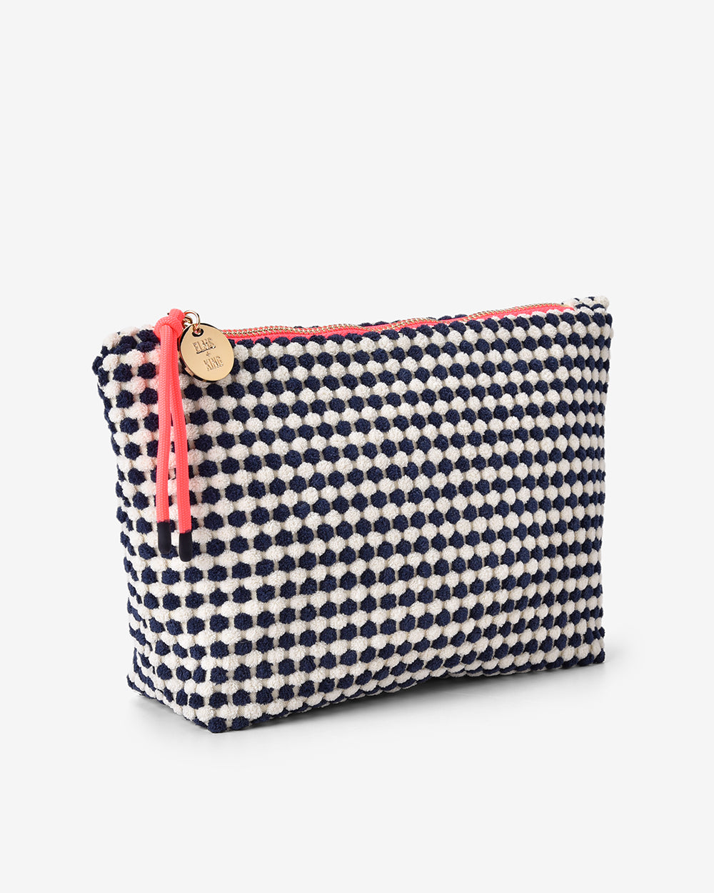 Napili Case Large - Navy/White