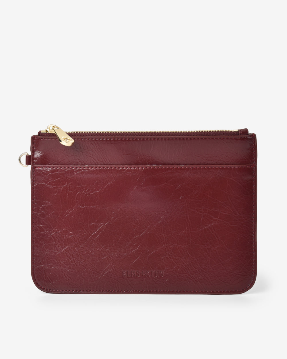 Nevada Pouch - Burgundy Crinkle