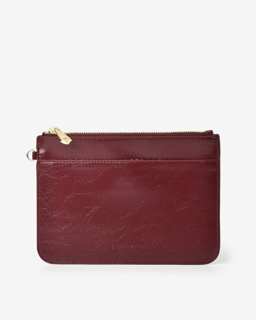 Nevada Pouch - Burgundy Crinkle