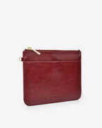Nevada Pouch - Burgundy Crinkle