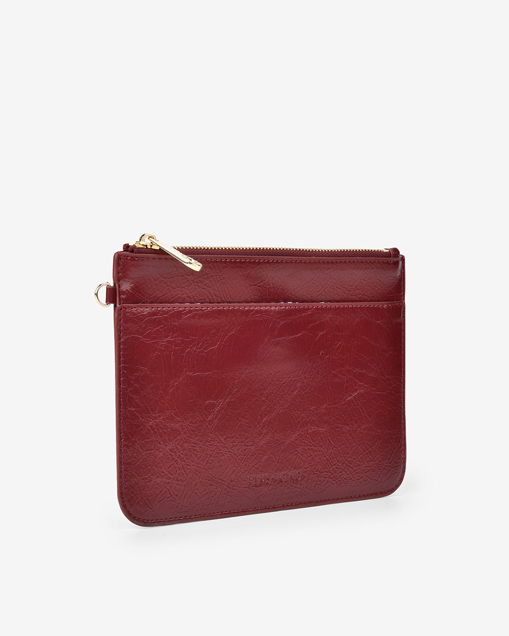 Nevada Pouch - Burgundy Crinkle