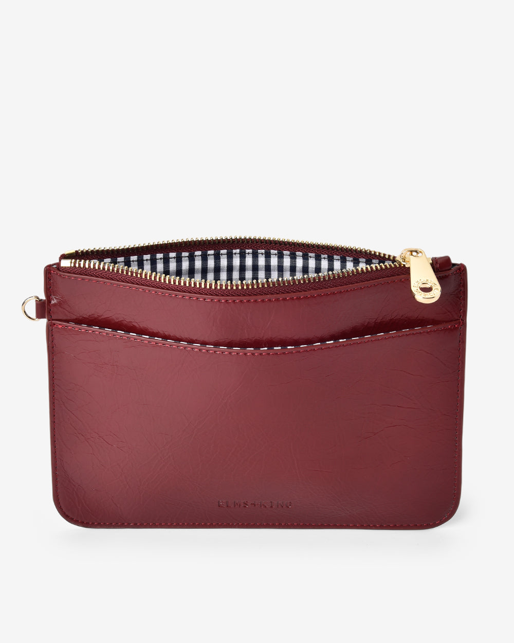 Nevada Pouch - Burgundy Crinkle
