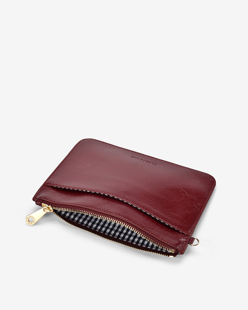 Nevada Pouch - Burgundy Crinkle