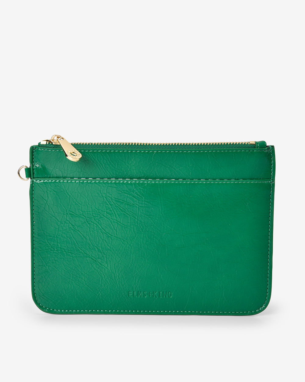 Nevada Pouch - Green Crinkle