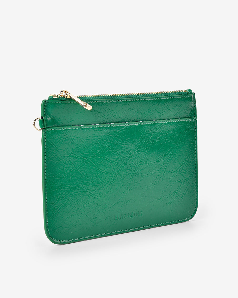 Nevada Pouch - Green Crinkle