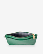Nevada Pouch - Green Crinkle