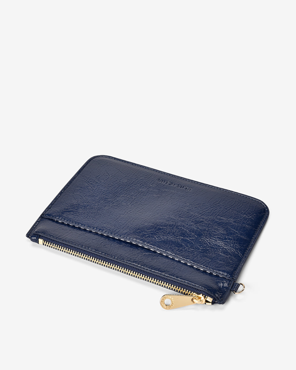 Nevada Pouch - Navy Crinkle