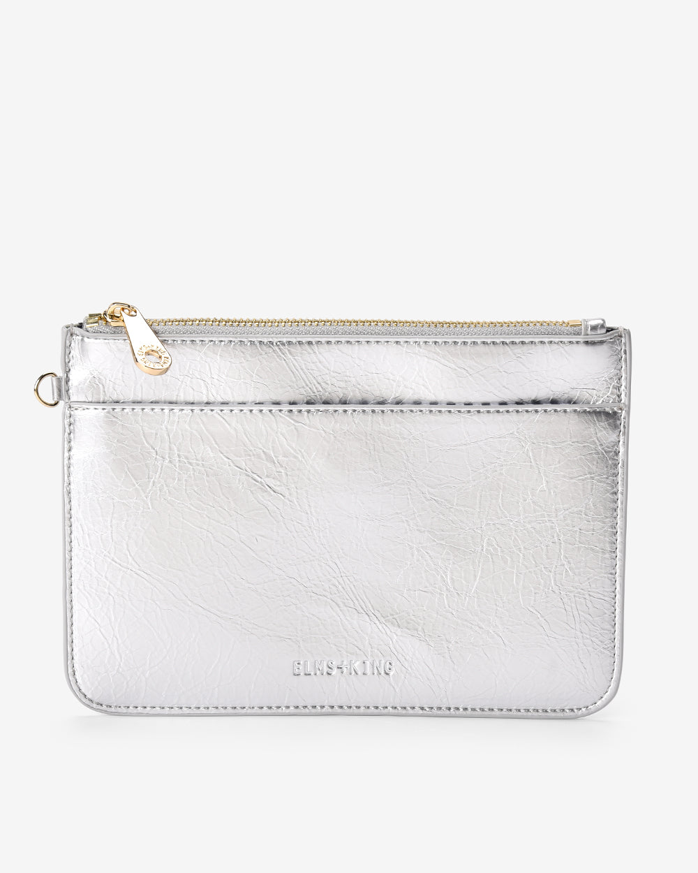 Nevada Pouch - Silver Crinkle
