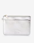 Nevada Pouch - Silver Crinkle
