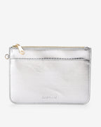 Nevada Pouch - Silver Crinkle