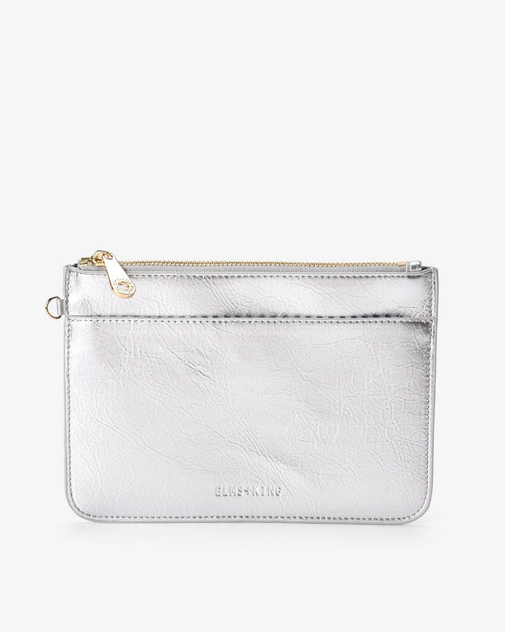 Nevada Pouch - Silver Crinkle