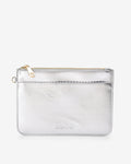 Nevada Pouch - Silver Crinkle
