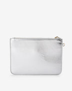 Nevada Pouch - Silver Crinkle