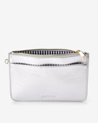 Nevada Pouch - Silver Crinkle
