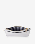 Nevada Pouch - Silver Crinkle