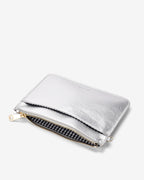 Nevada Pouch - Silver Crinkle