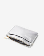 Nevada Pouch - Silver Crinkle