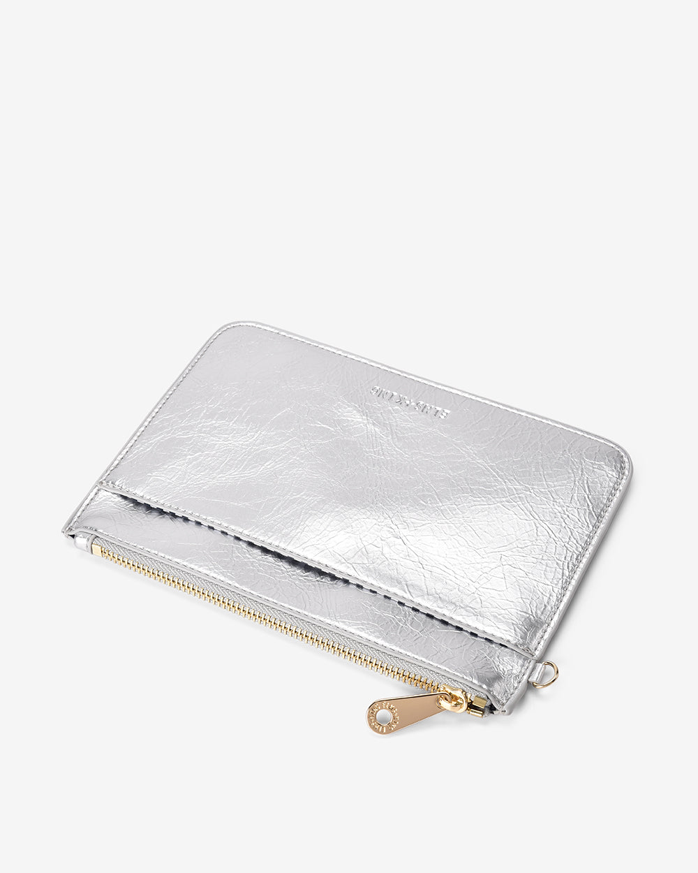 Nevada Pouch - Silver Crinkle