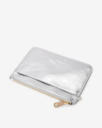 Nevada Pouch - Silver Crinkle