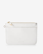 Nevada Pouch - White Crinkle