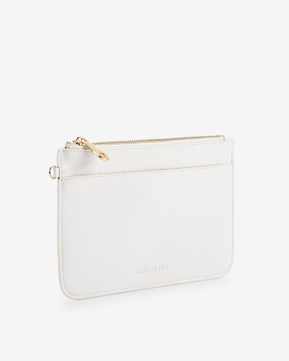 Nevada Pouch - White Crinkle