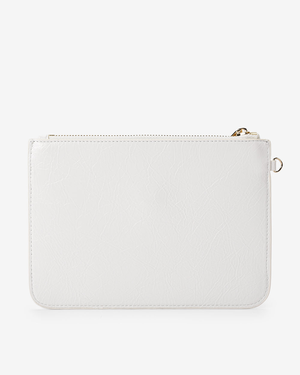Nevada Pouch - White Crinkle