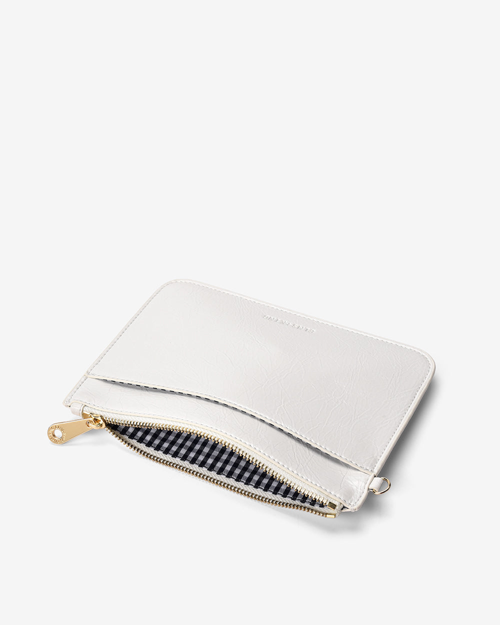 Nevada Pouch - White Crinkle
