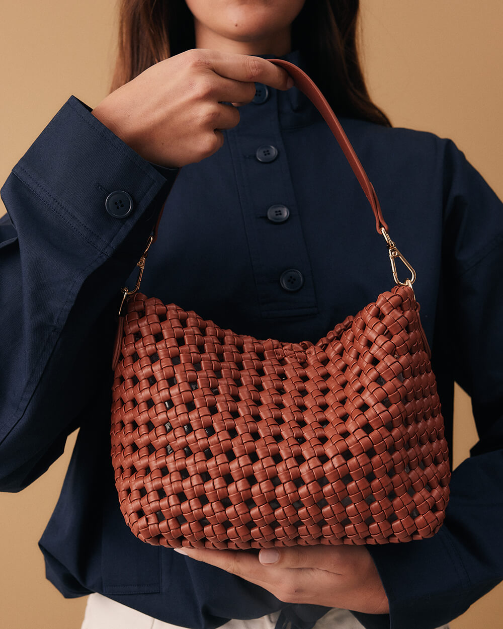Richmond Crossbody - Dark Tan