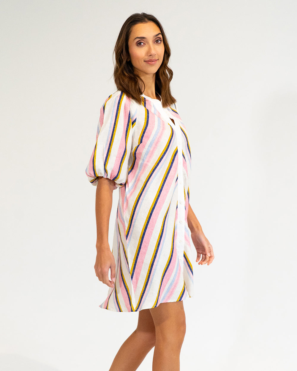 Santa Cruz Dress - Catalina Stripe