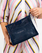 Santorini Case Large - Navy Mesh