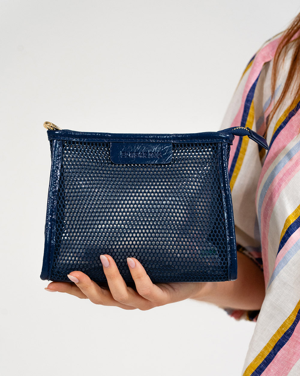 Santorini Case Small - Navy Mesh