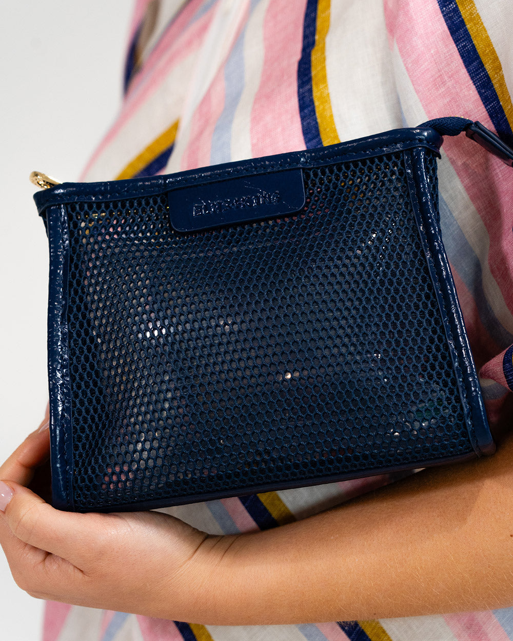 Santorini Case Small - Navy Mesh