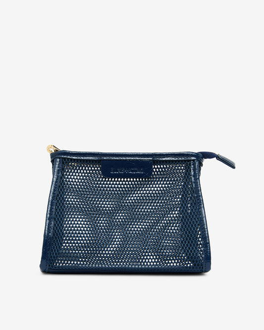 Santorini Case Small - Navy Mesh