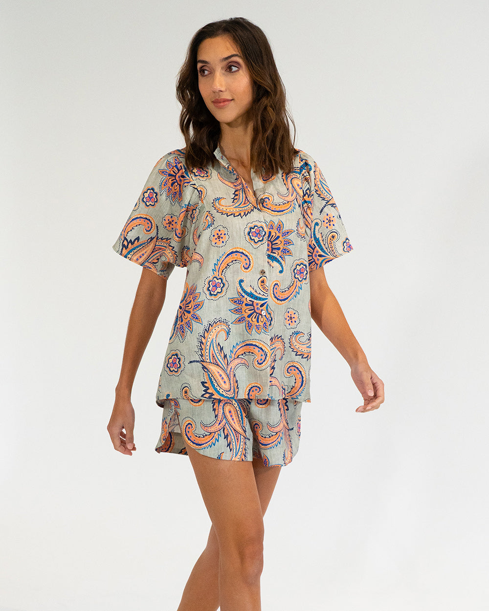 Ticino Blouse - Paisley