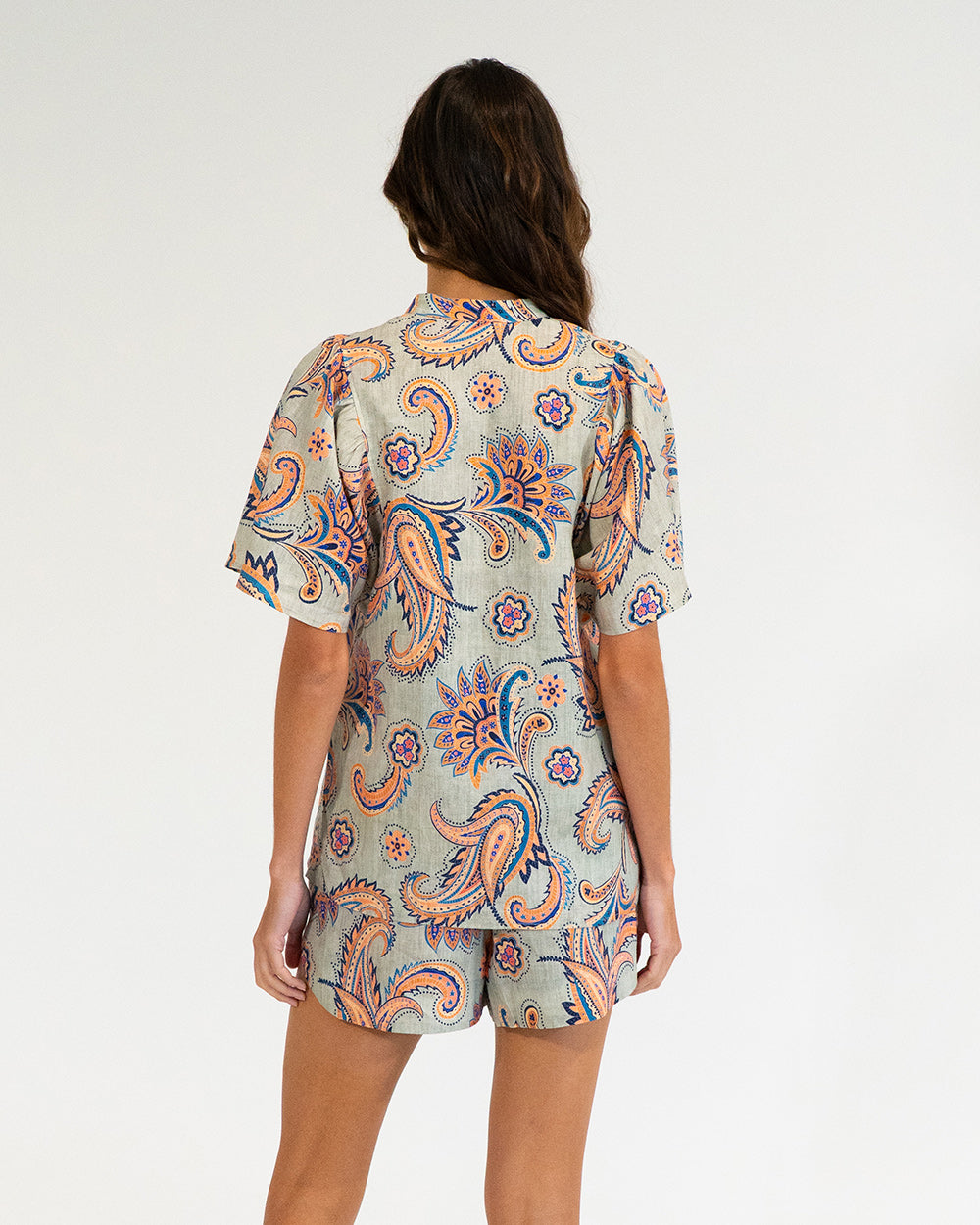 Ticino Blouse - Paisley