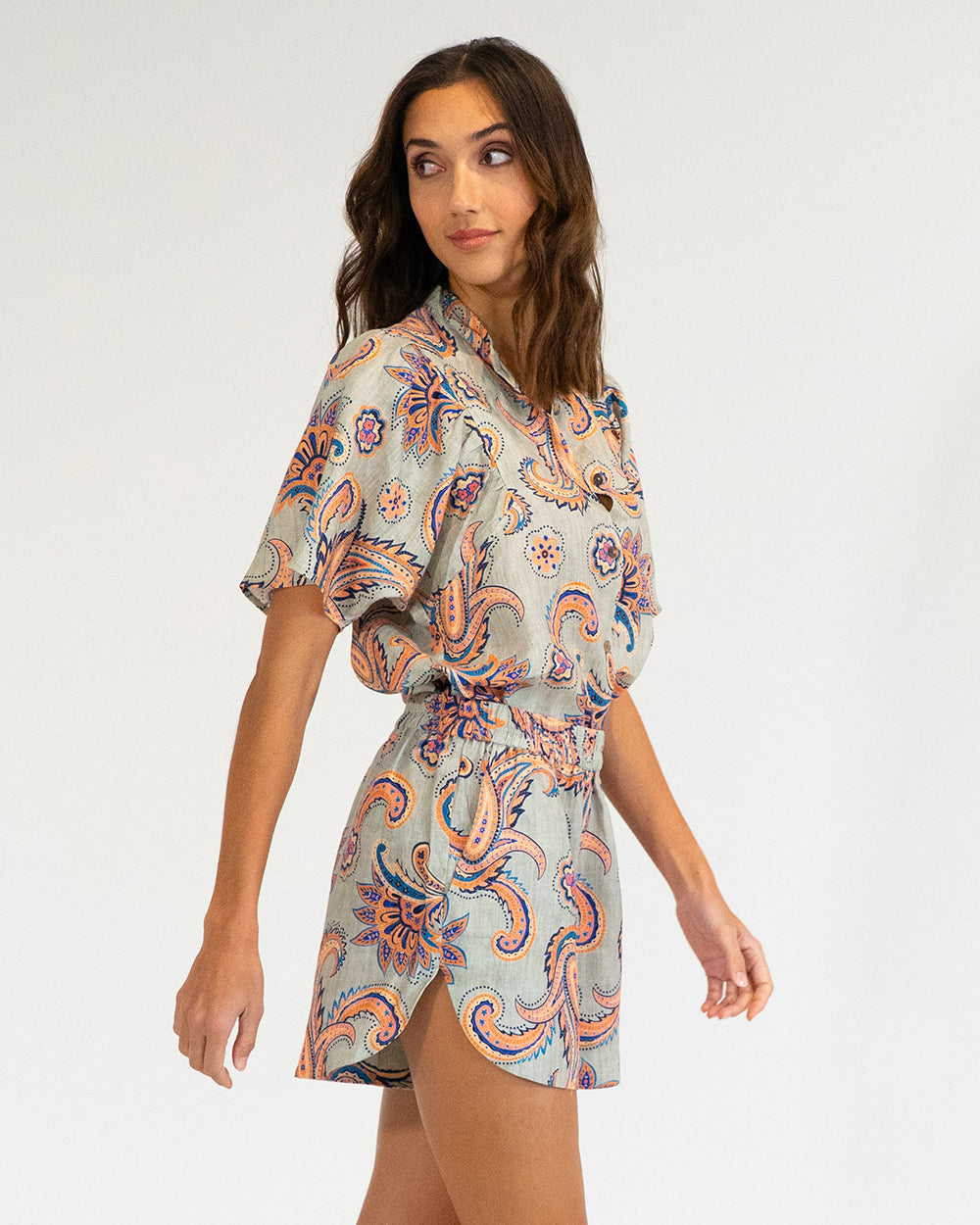 Sicily Short - Paisley