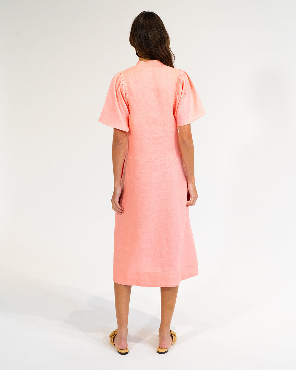 Ticino Dress - Coral