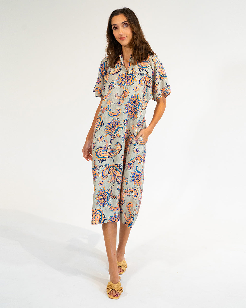 Ticino Dress - Paisley