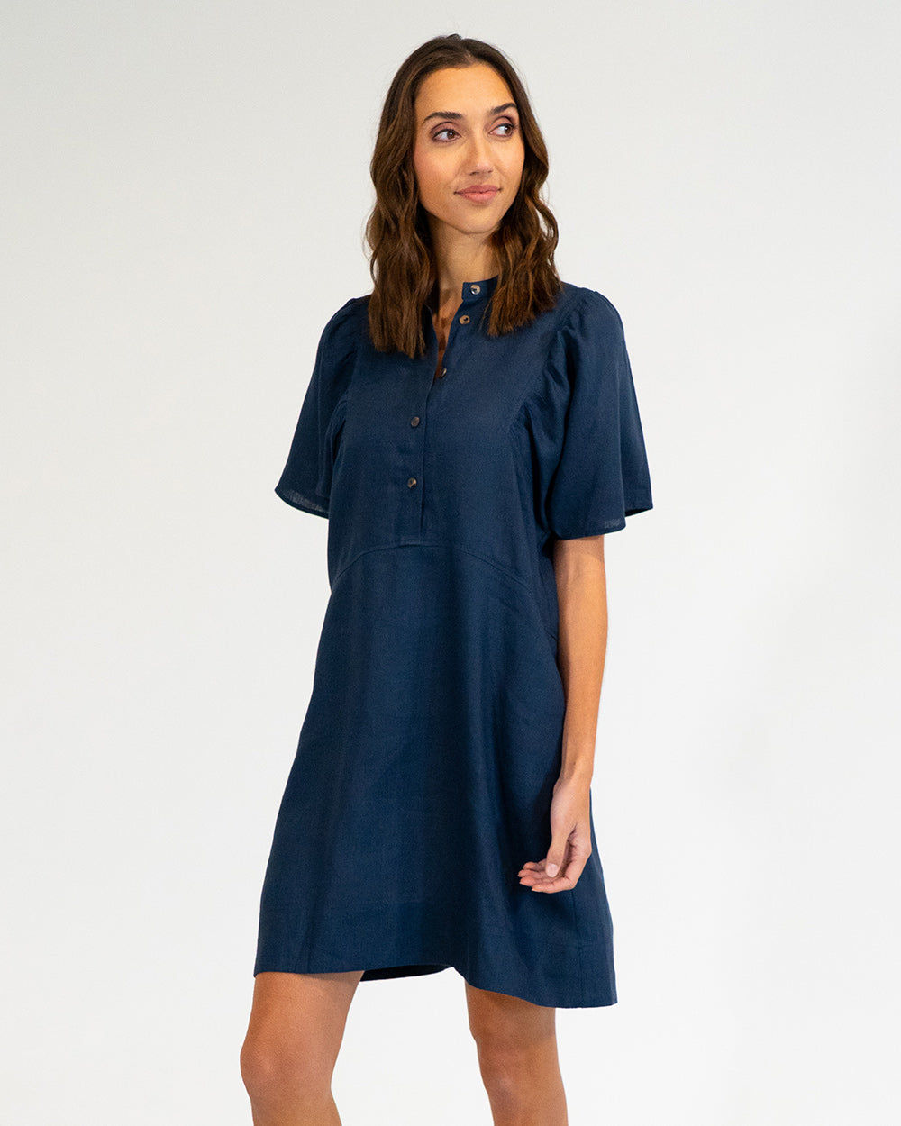 Ticino Mini Dress - Navy